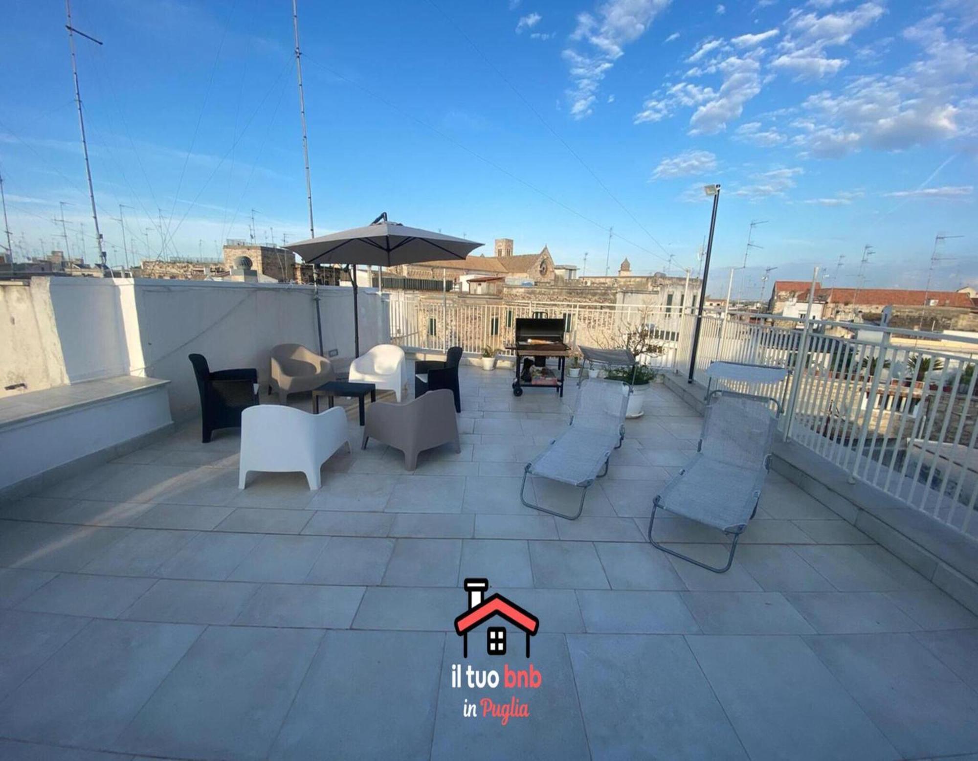 Casa Bianca Bnb,Big Terrace,10 Min Airport Beaches Bitonto Exterior foto